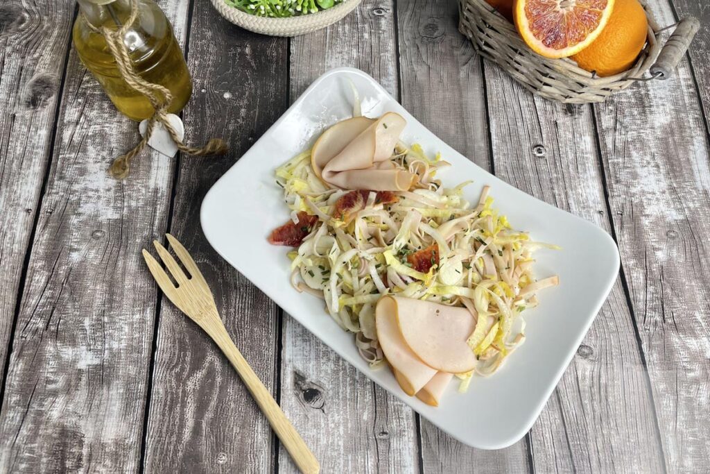 Segata - insalata di arance con tacchino